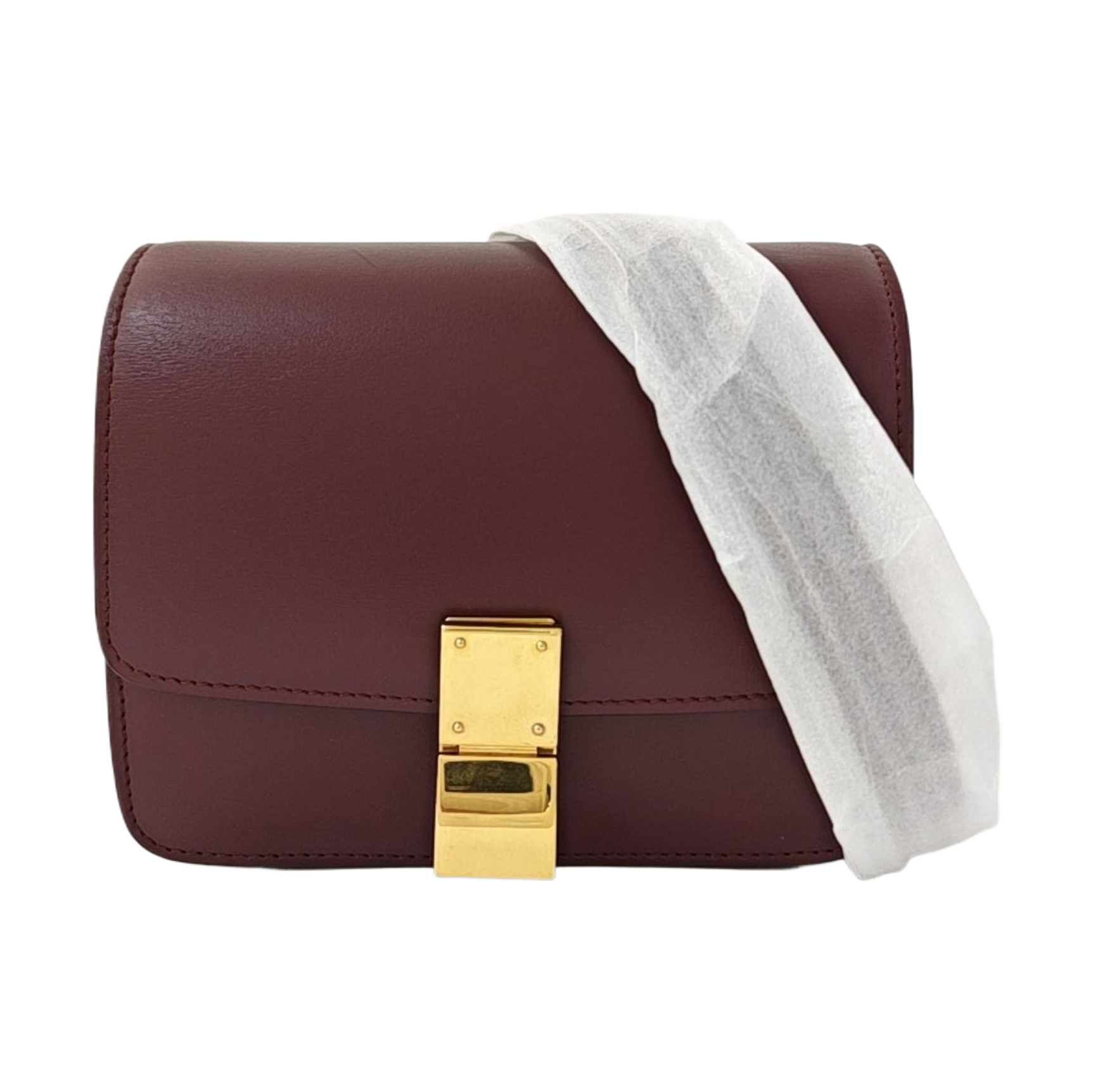 CLASSIC BOX Mini Calfskin Red