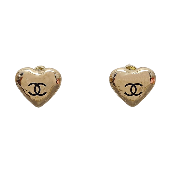 Metal Gold Stud Earrings