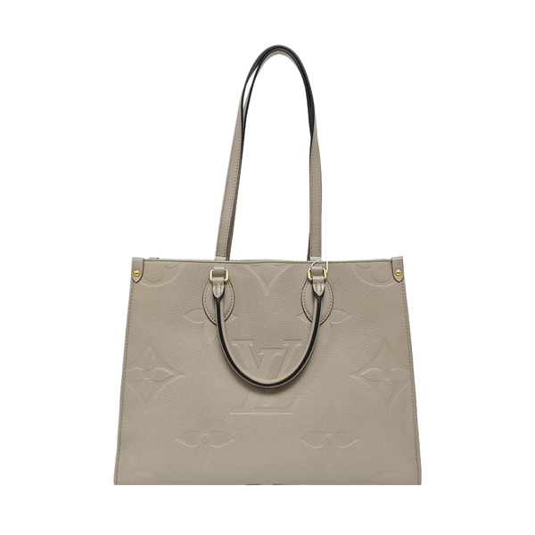 ONTHEGO MM Monogram Calfskin Gray