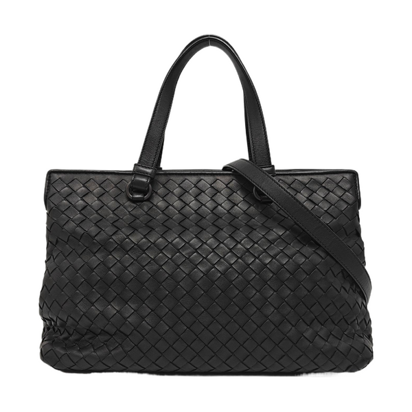 Lambskin Shoulder Bag Black