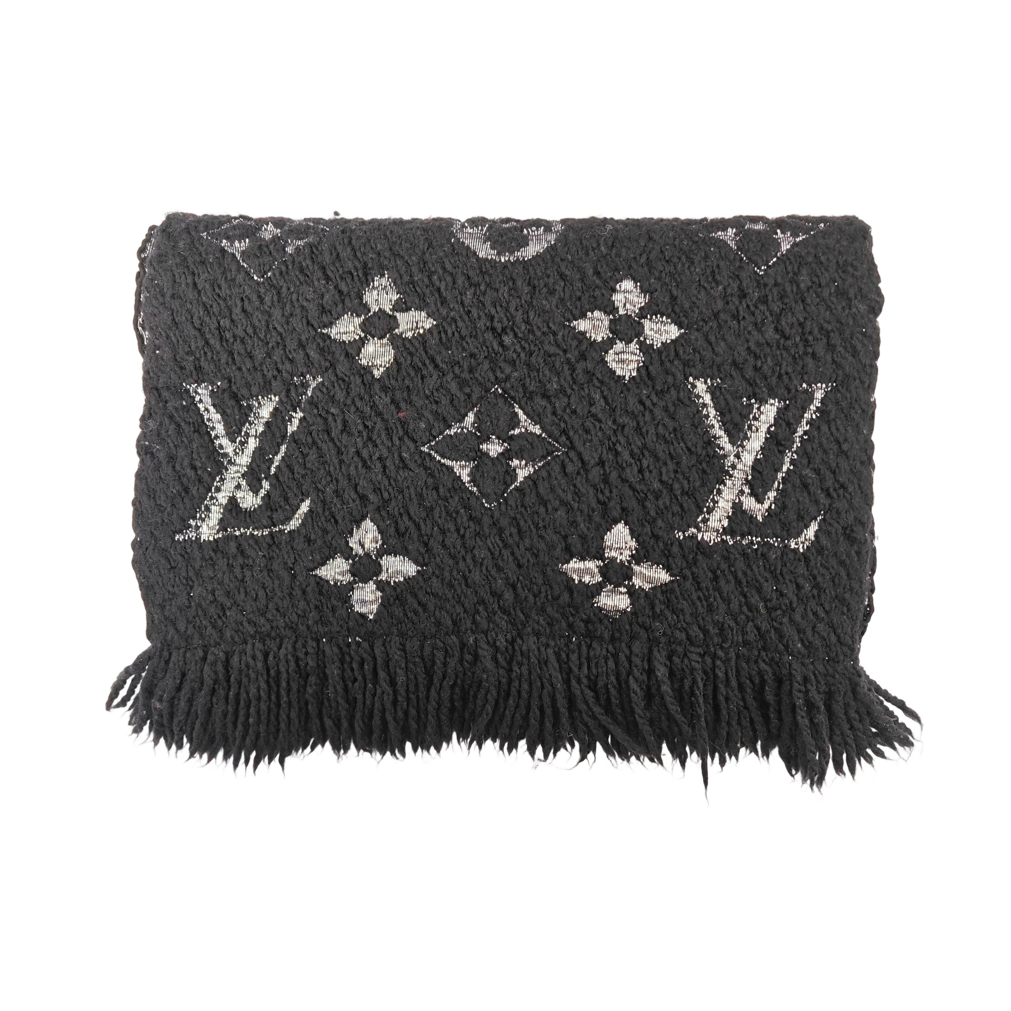 Wool Scarf Black