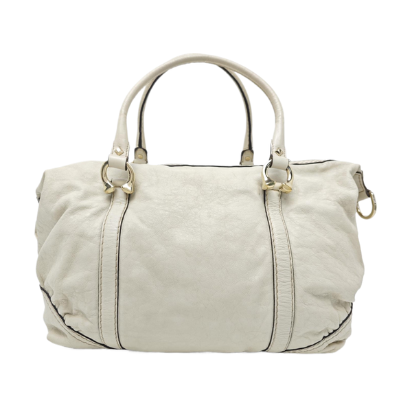 Calfskin Tote Bag White