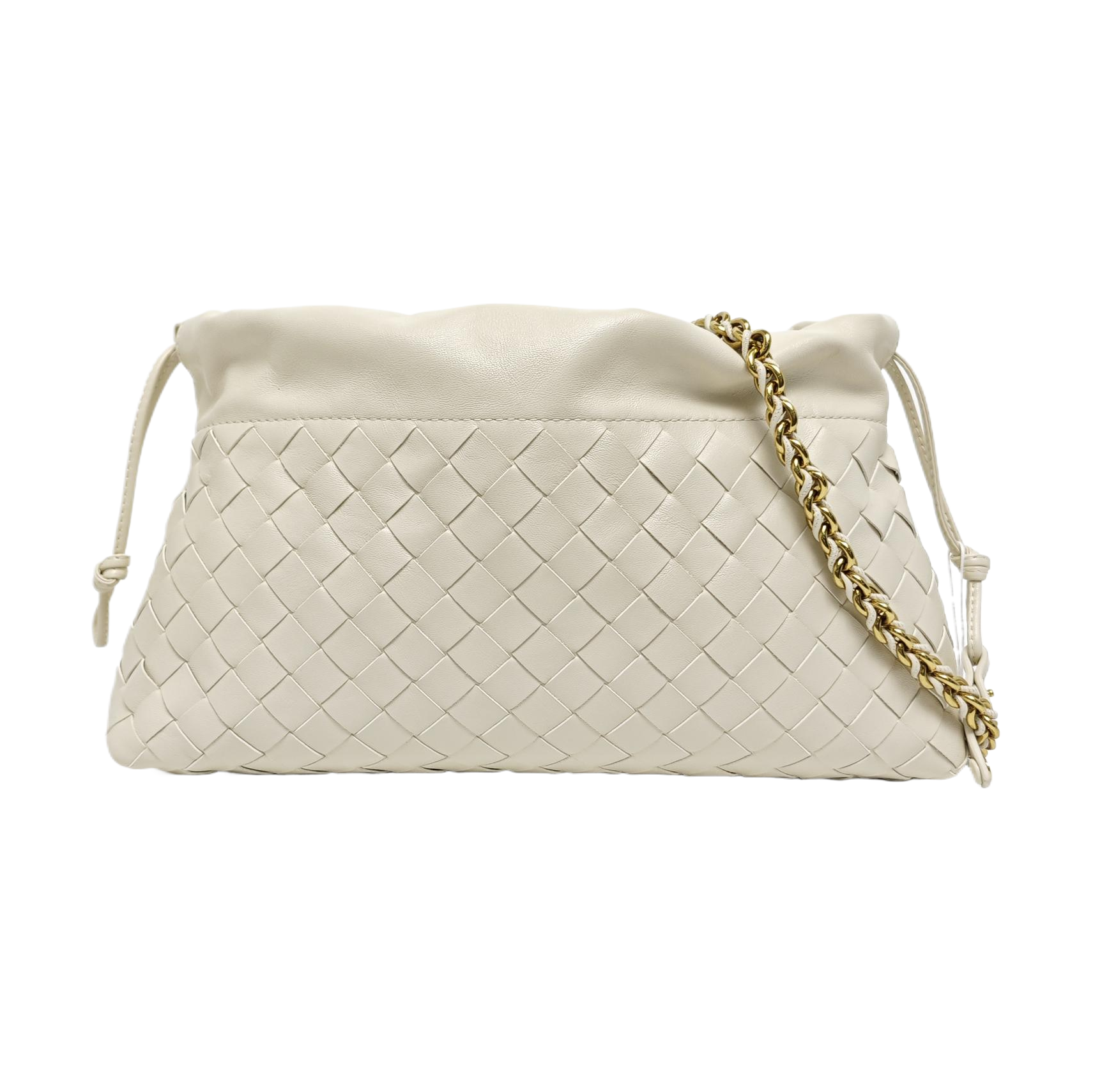 The Pouch Large Calfskin White