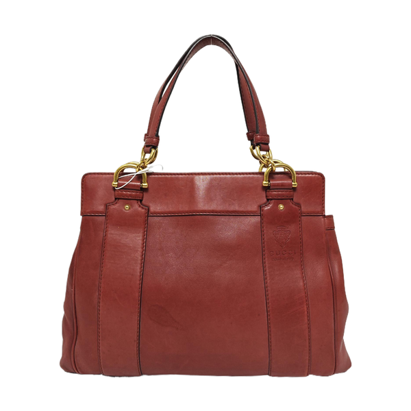 Calfskin Tote Bag Red