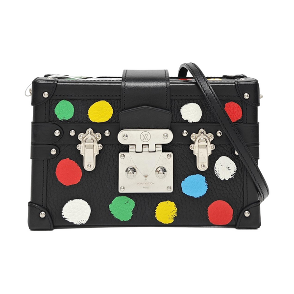 PETITE MALLE Calfskin Black