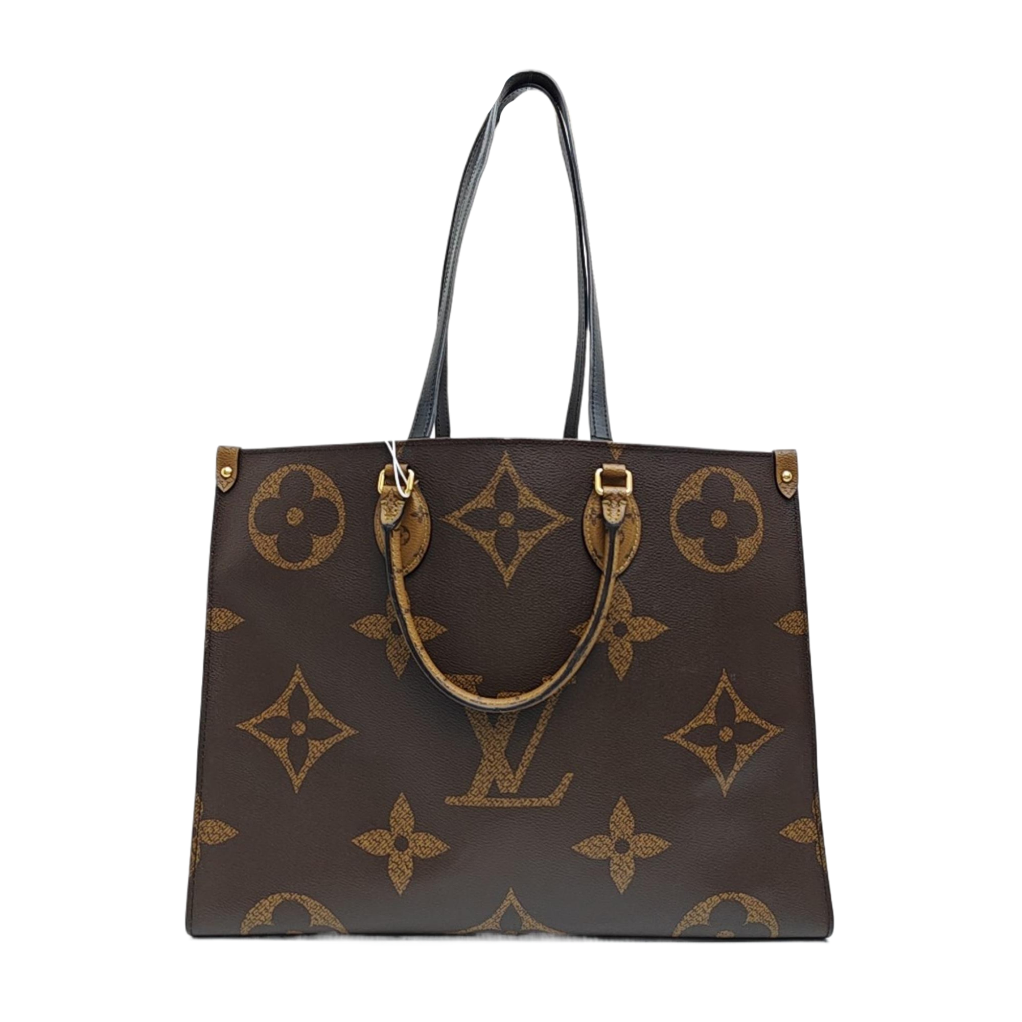 ONTHEGO GM Monogram Coated Canvas Brown