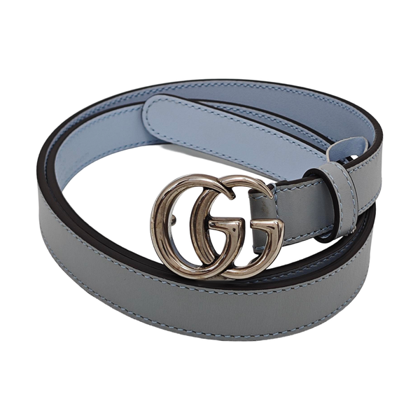 Leather Belt Blue