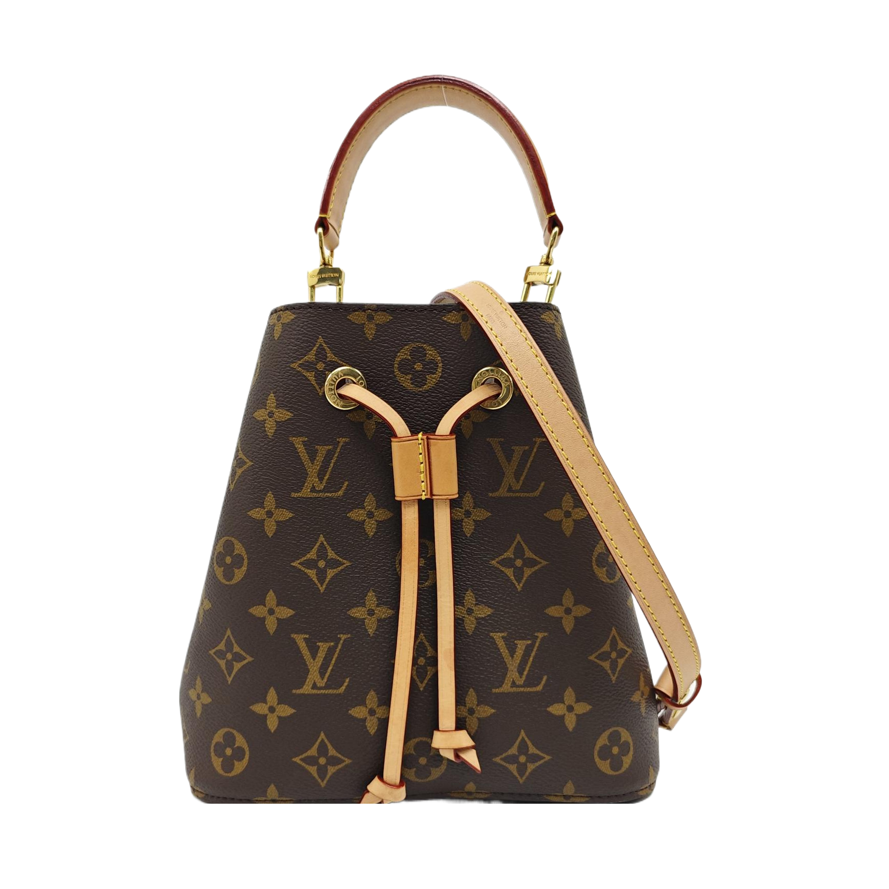NÉONOÉ BB Monogram Coated Canvas Brown