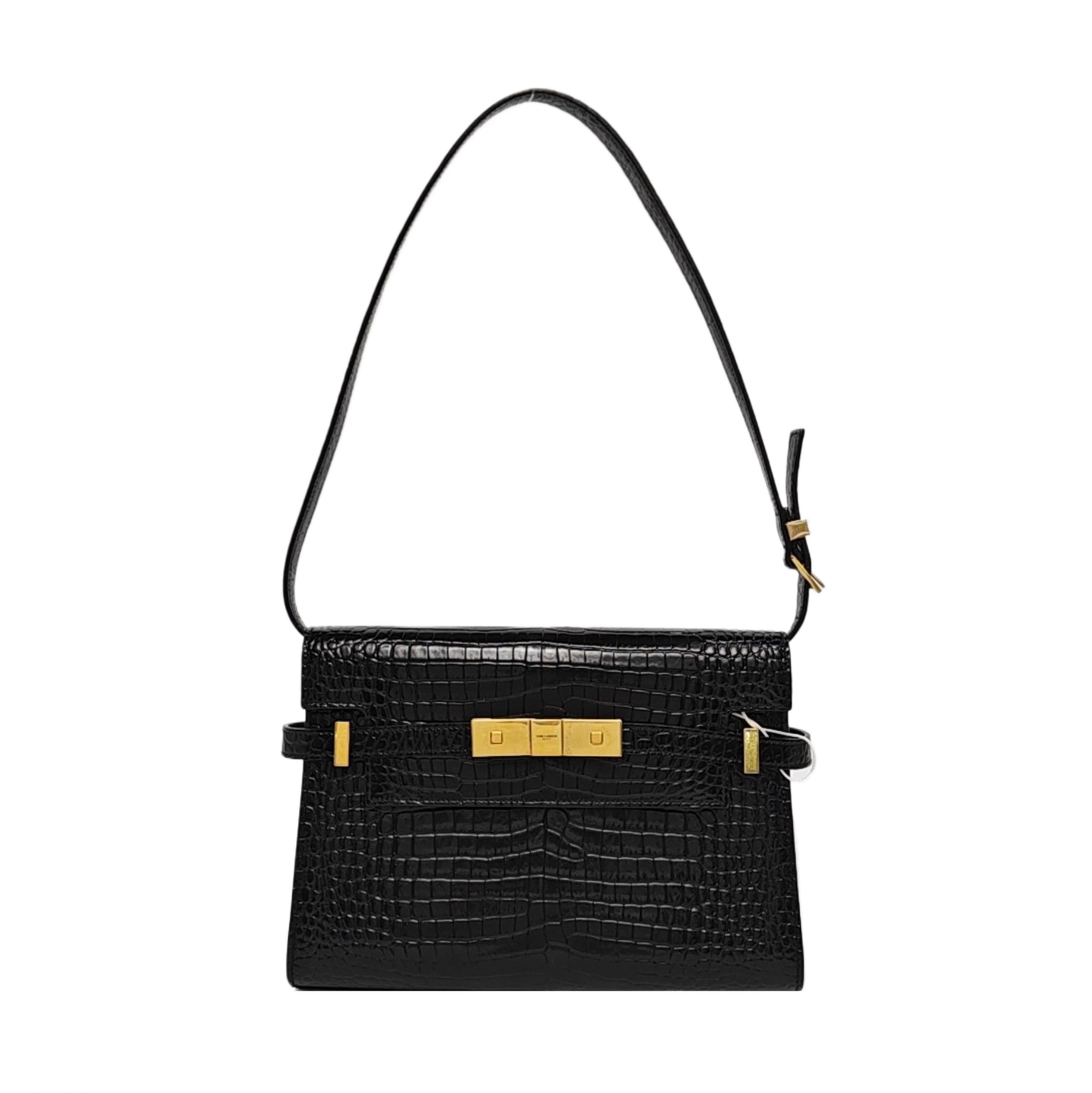 MANHATTAN Small Calfskin Black