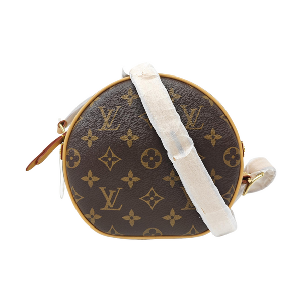 BOITE CHAPEAU PM Monogram Coated Canvas Brown