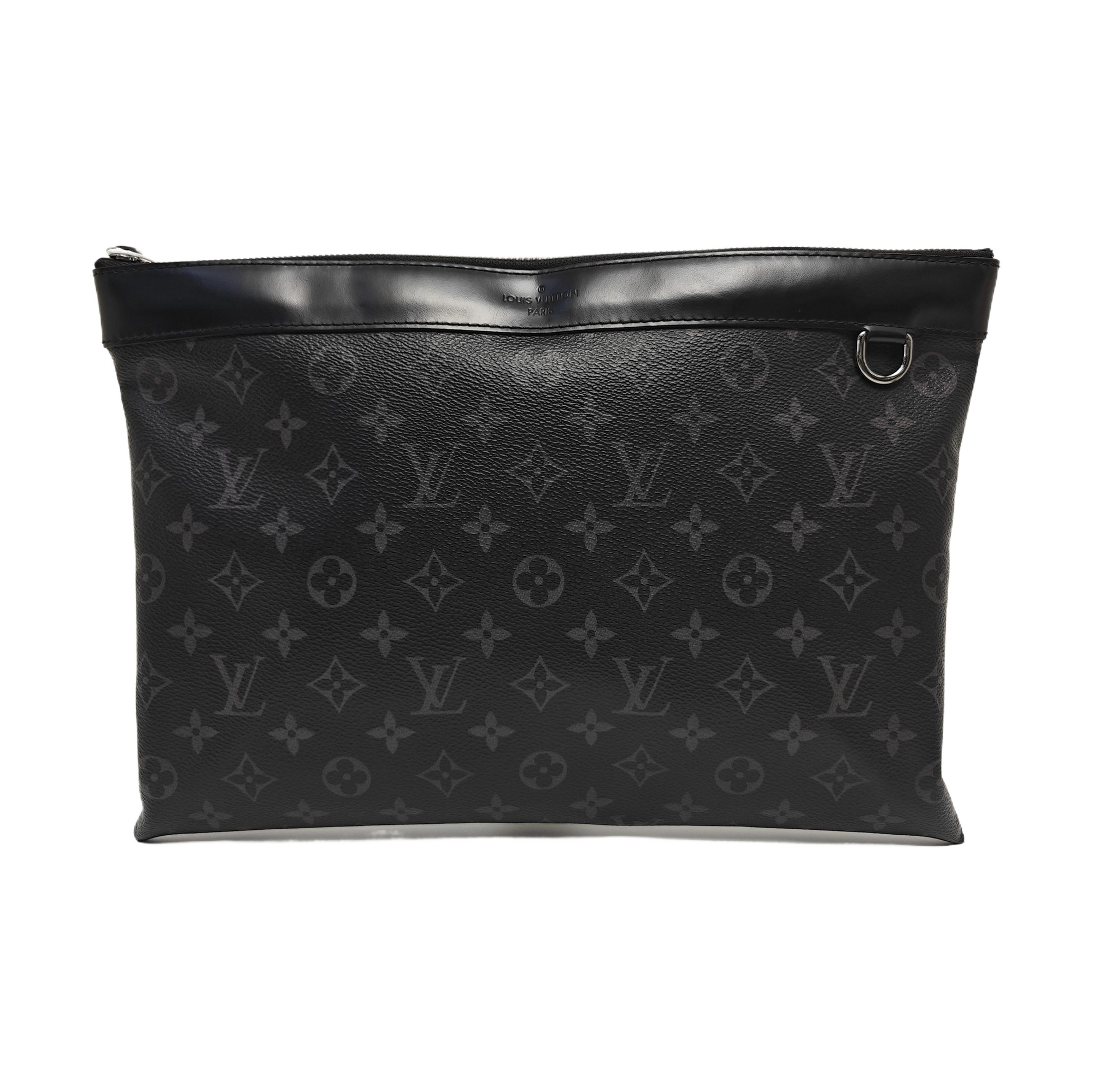 DISCOVERY Monogram Coated Canvas Gray