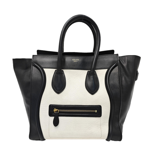 LUGGAGE Mini Calfskin White