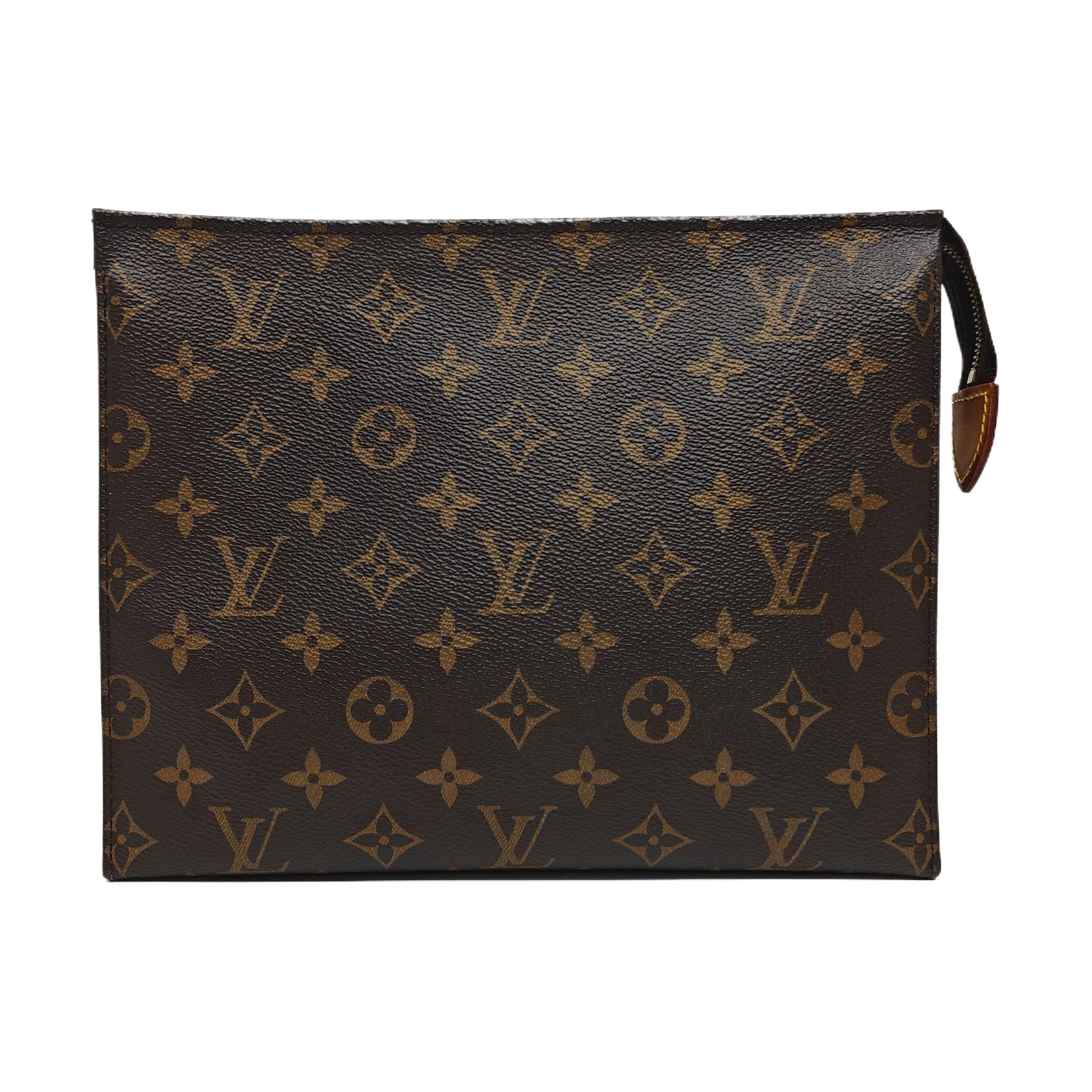 TOILET POCKET 26 Monogram Coated Canvas Brown
