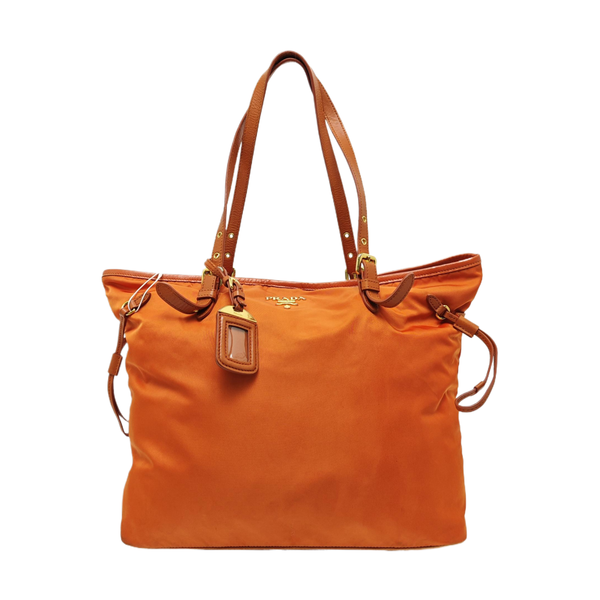 Nylon Tote Bag Orange
