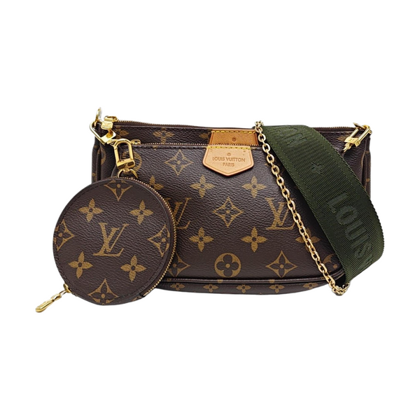 MULTI Monogram Coated Canvas Brown