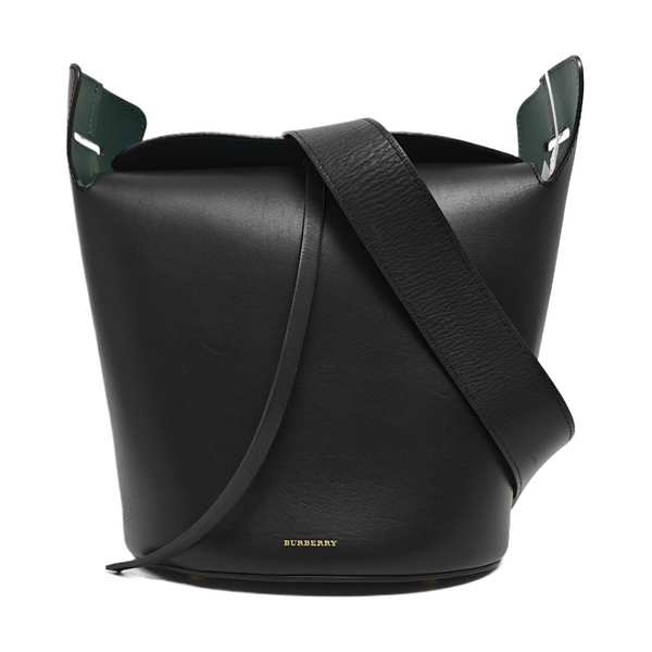 The Bucket Calfskin Black