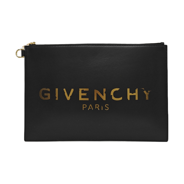 Calfskin Clutch Black