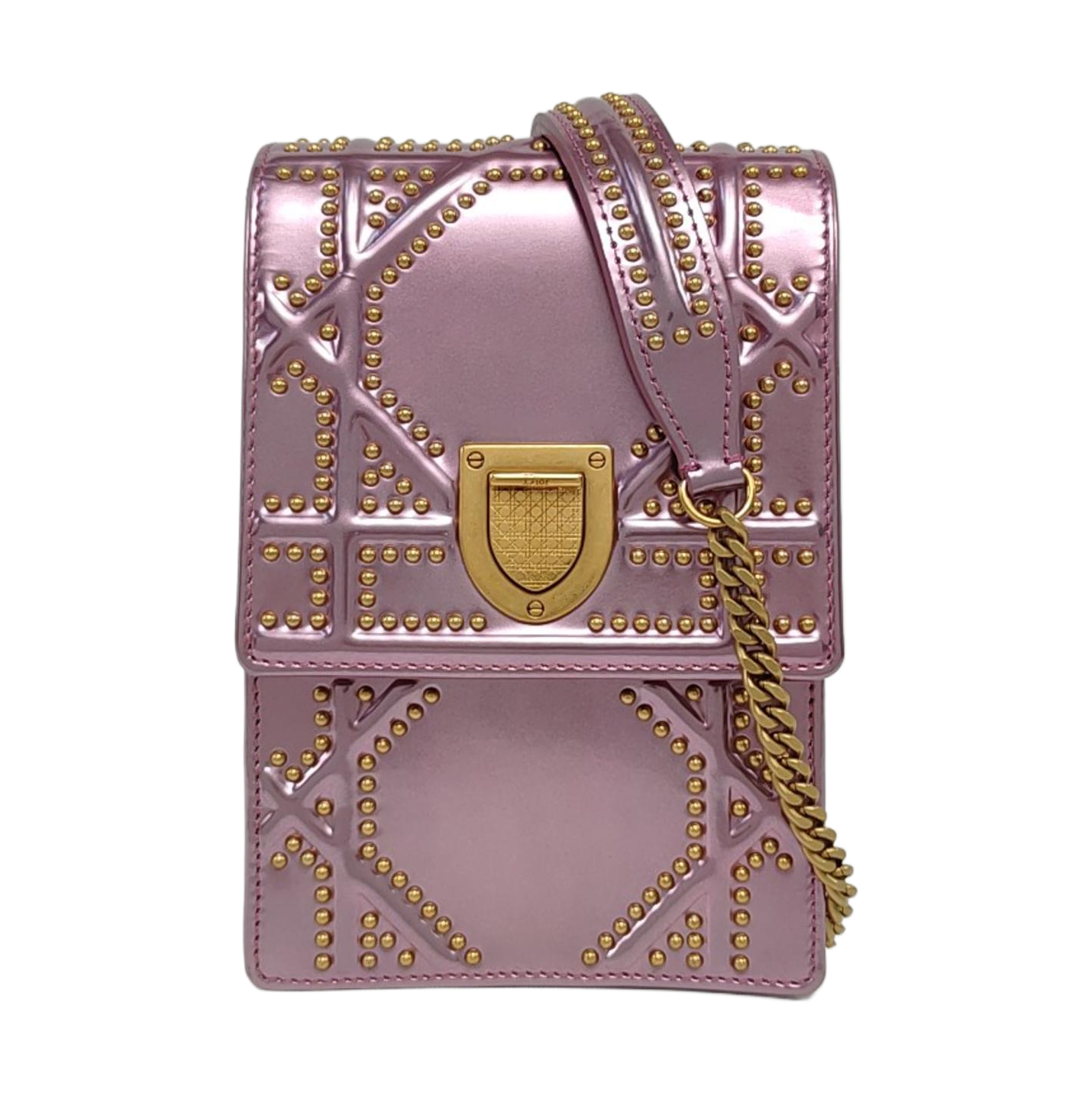 Authenticated pre-owned  Diorama Calfskin Pink - Shoulder Bag at Looply