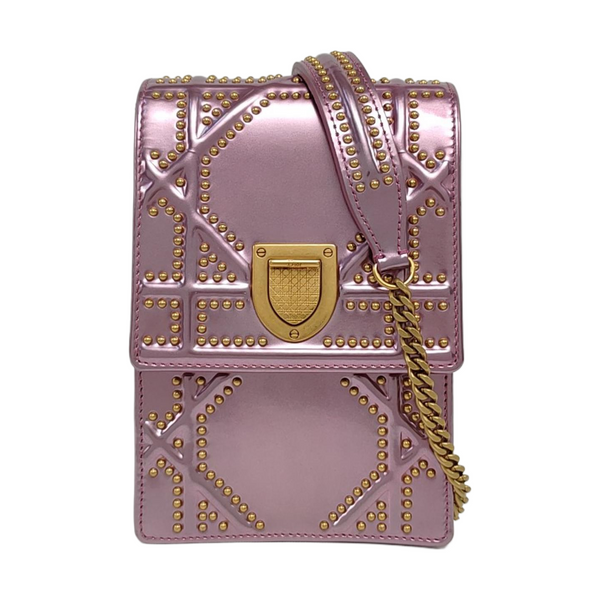 Authenticated pre-owned  Diorama Calfskin Pink - Shoulder Bag at Looply