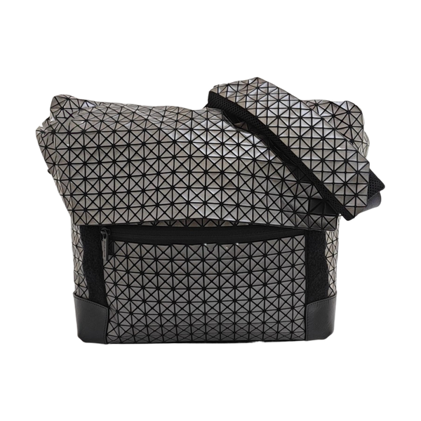 Special Material Shoulder Bag Gray