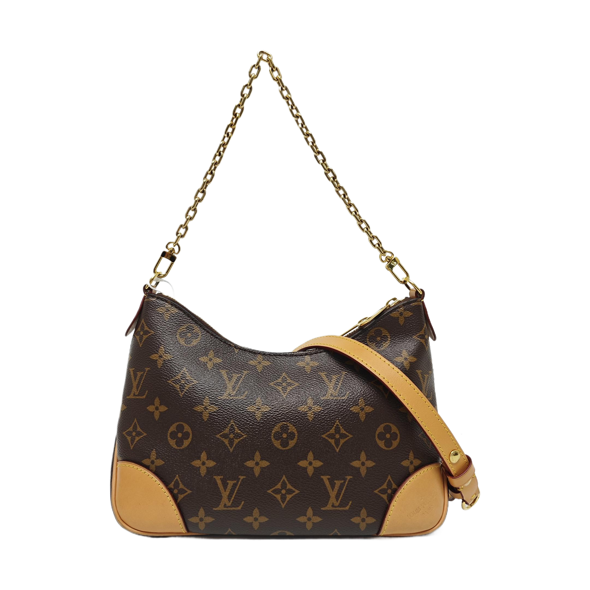BOULOGNE Monogram Coated Canvas Brown