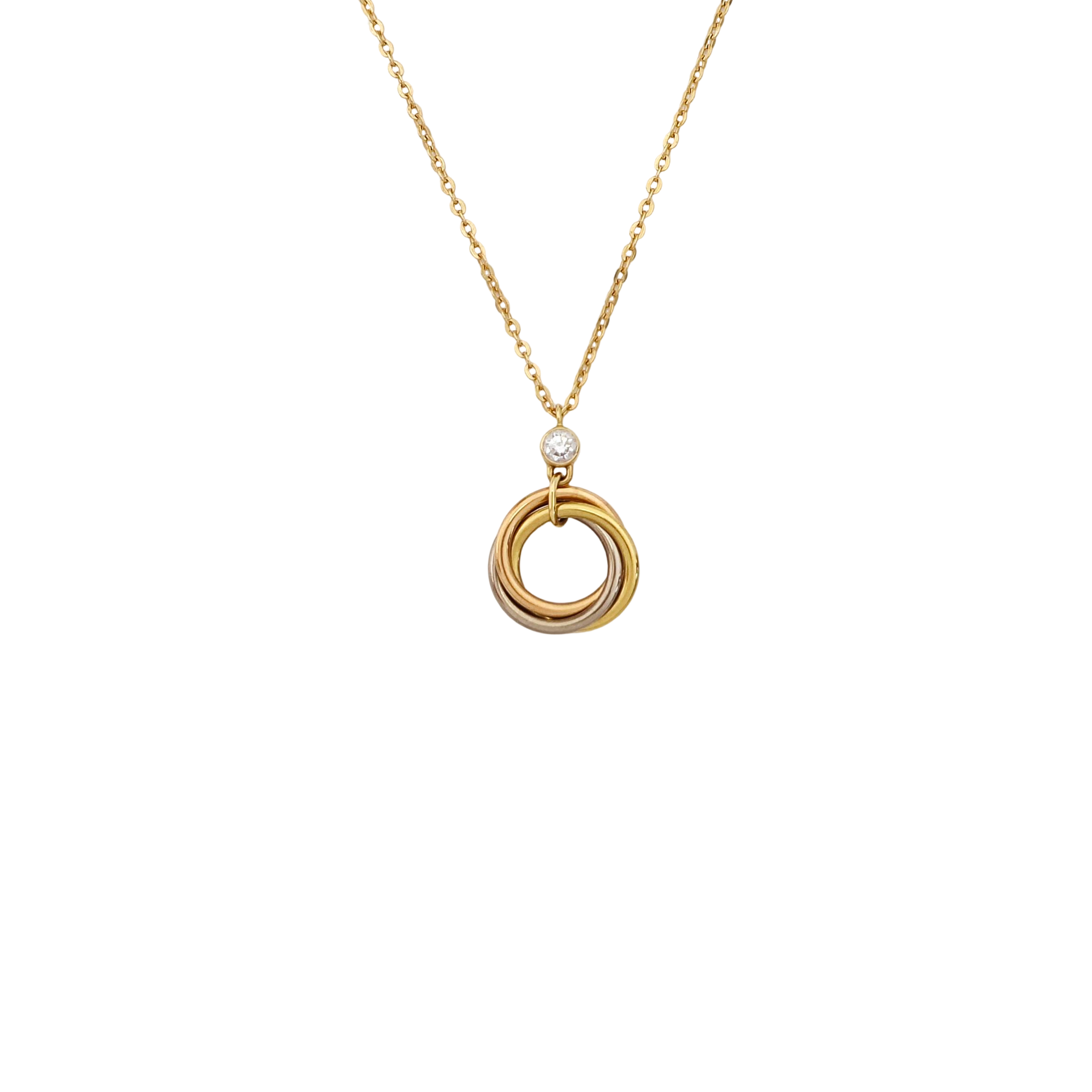 TRINITY 18k Gold Necklace