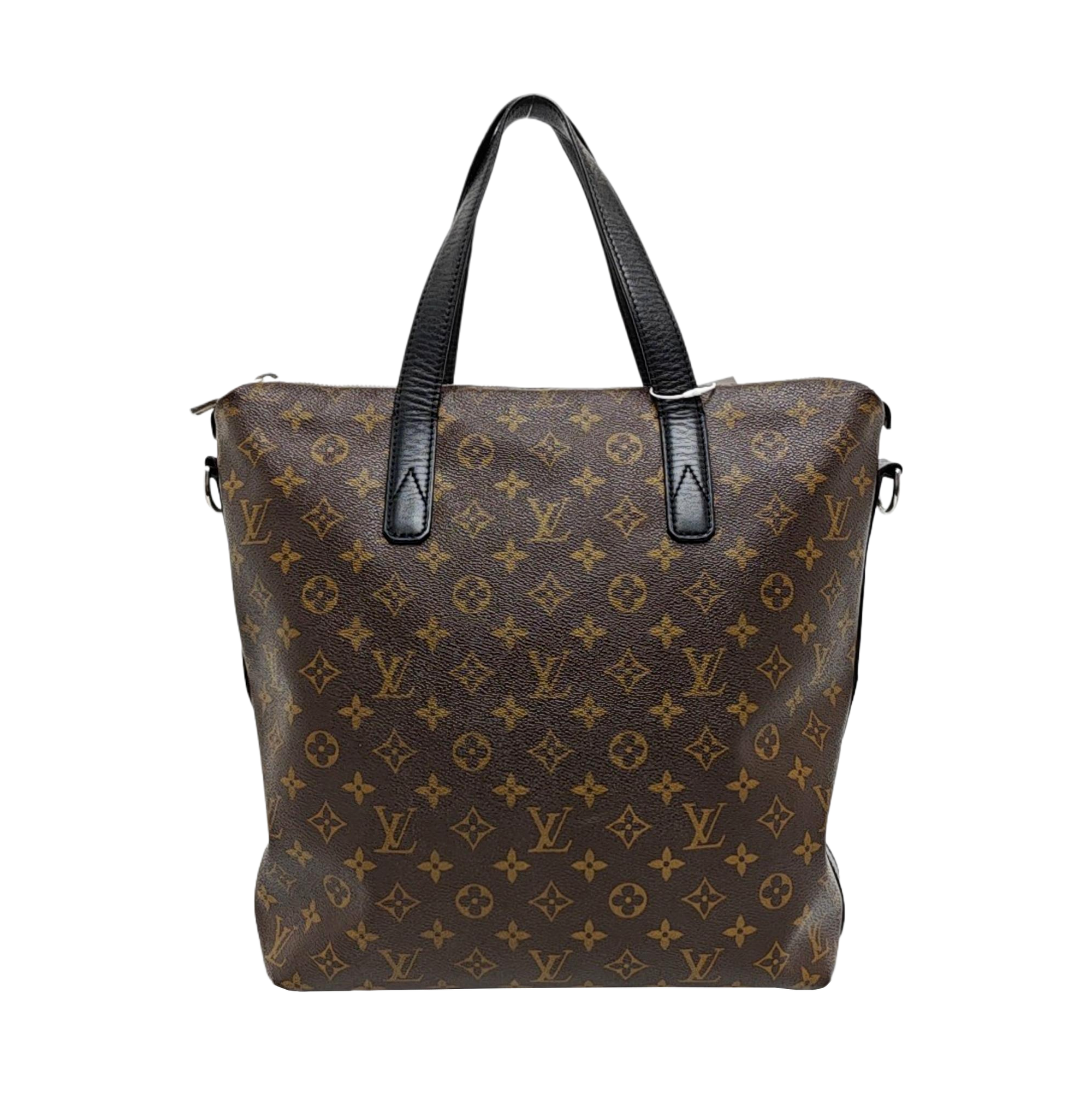 KITAN Monogram Coated Canvas Brown