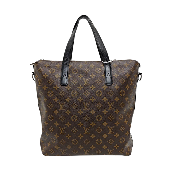 KITAN Monogram Coated Canvas Brown