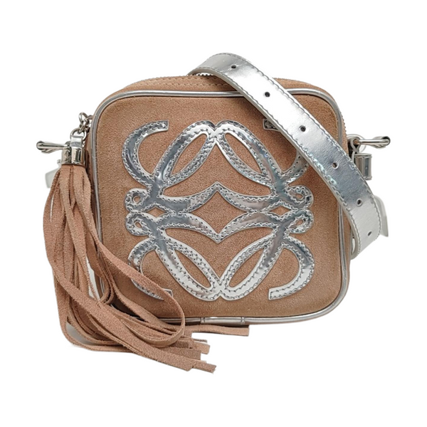 Suede Shoulder Bag Pink