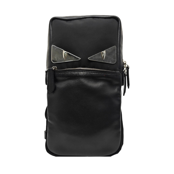 Calfskin Shoulder Bag Black