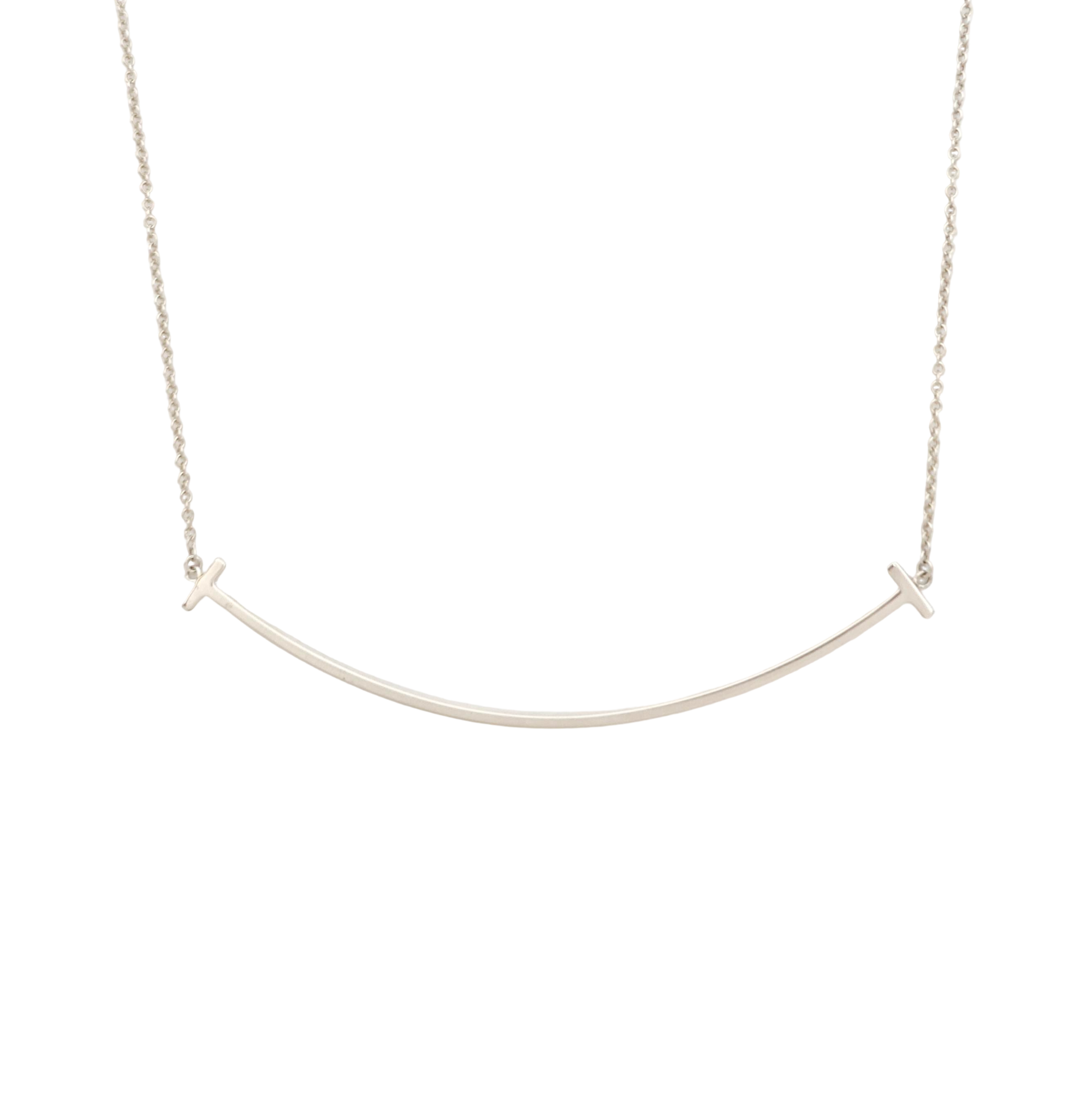 Tiffany T 925 Sterling Silver Necklace