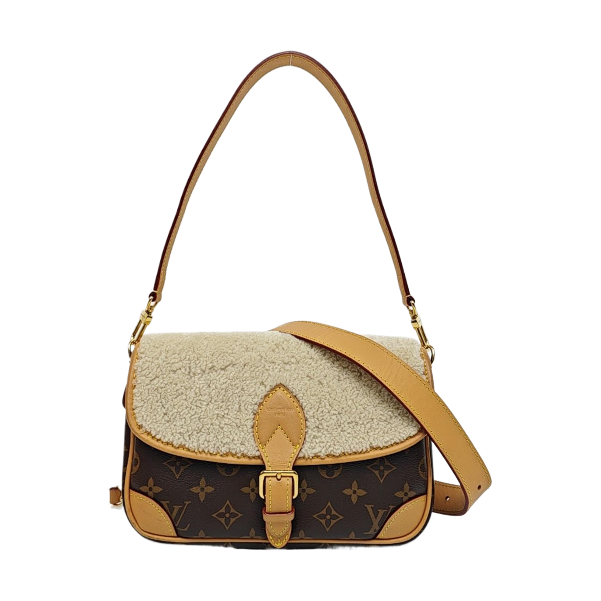 DIANE Monogram Coated Canvas Multicolor