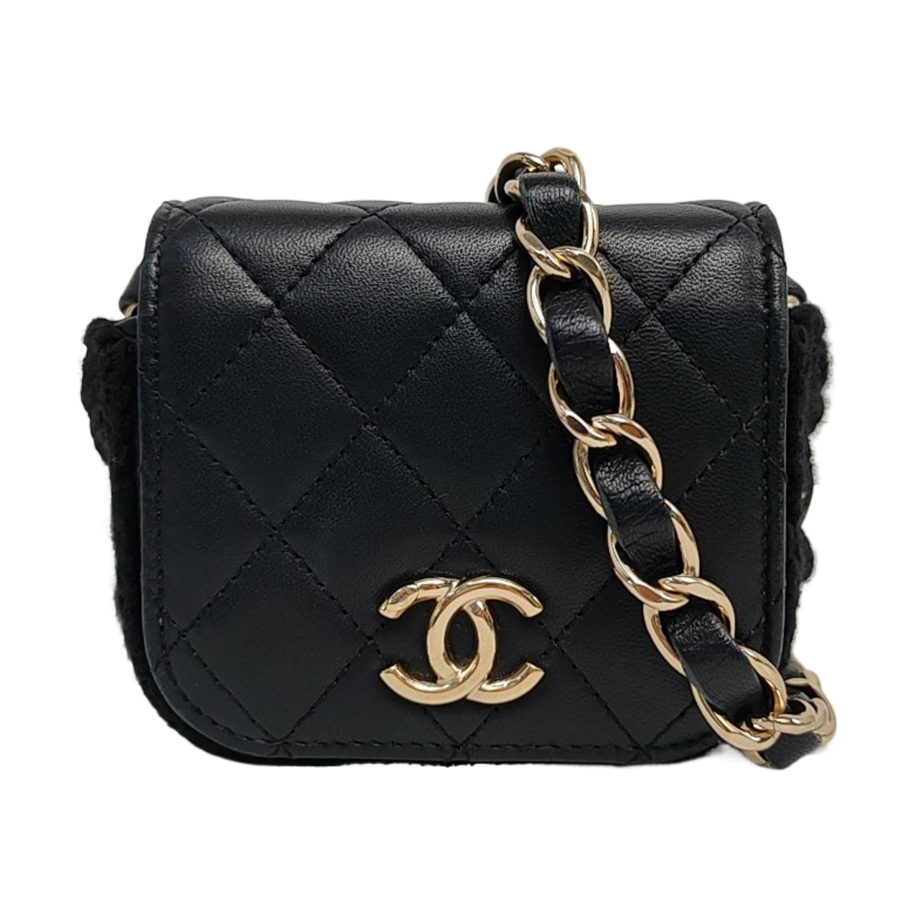 Quilted Lambskin Black