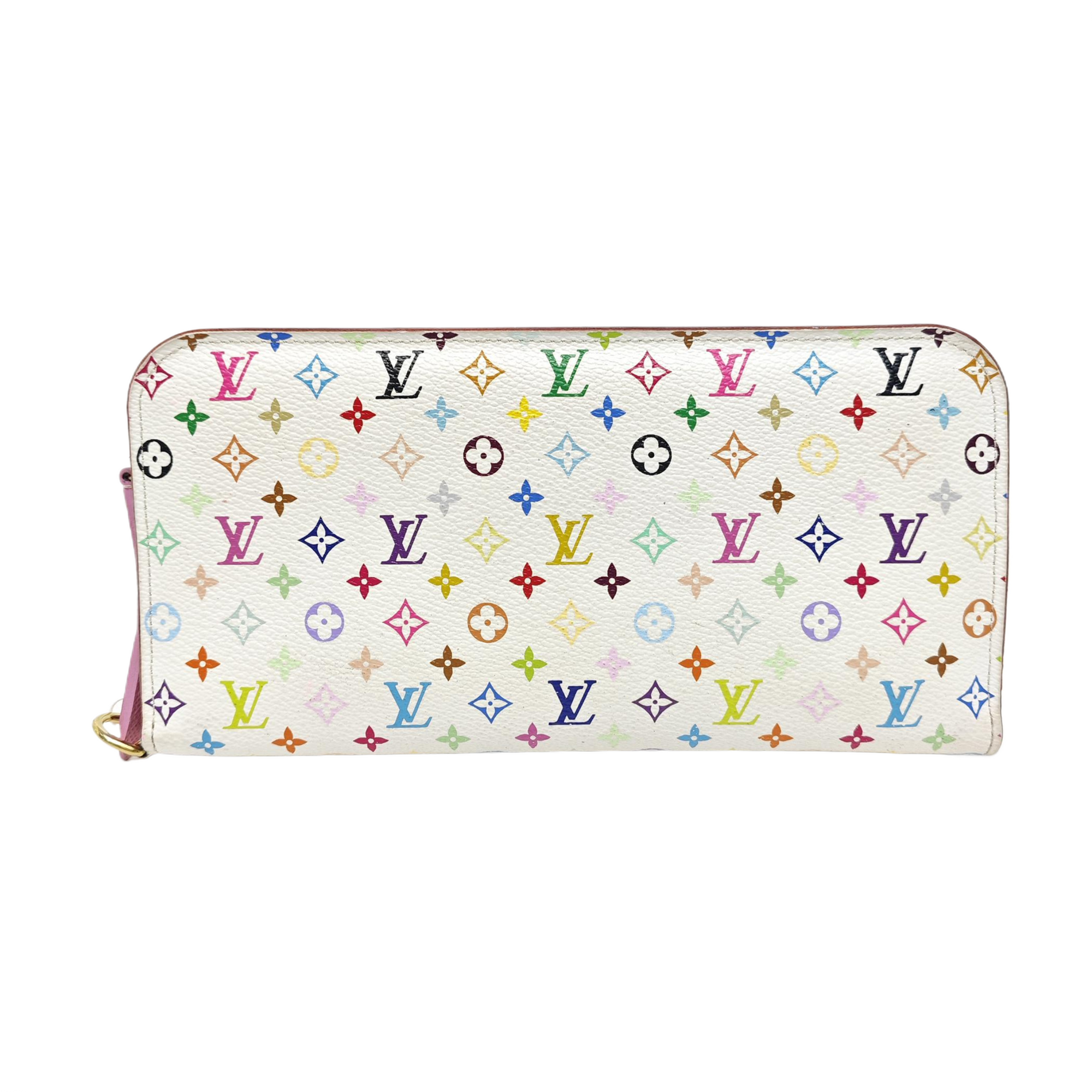 LV × TM INSOLITE Monogram Coated Canvas White Wallet
