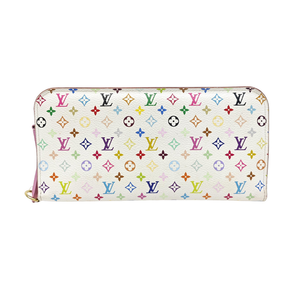LV × TM INSOLITE Monogram Coated Canvas White Wallet