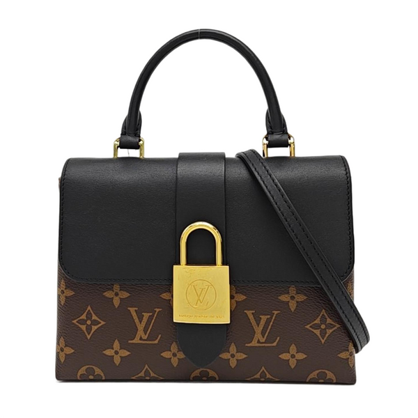 LOCKY BB Monogram Coated Canvas Brown