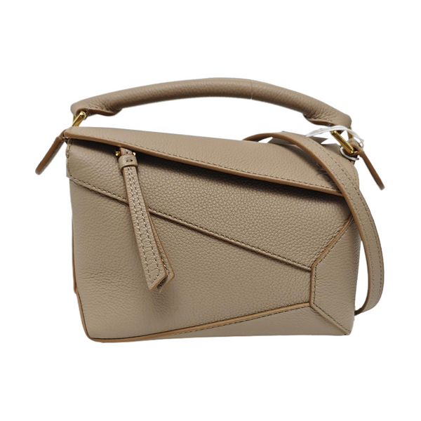 Puzzle Mini Calfskin Beige