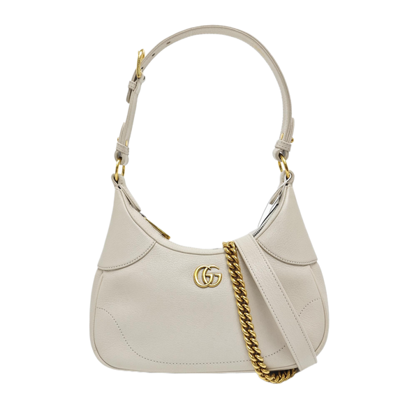 Aphrodite Small Calfskin White