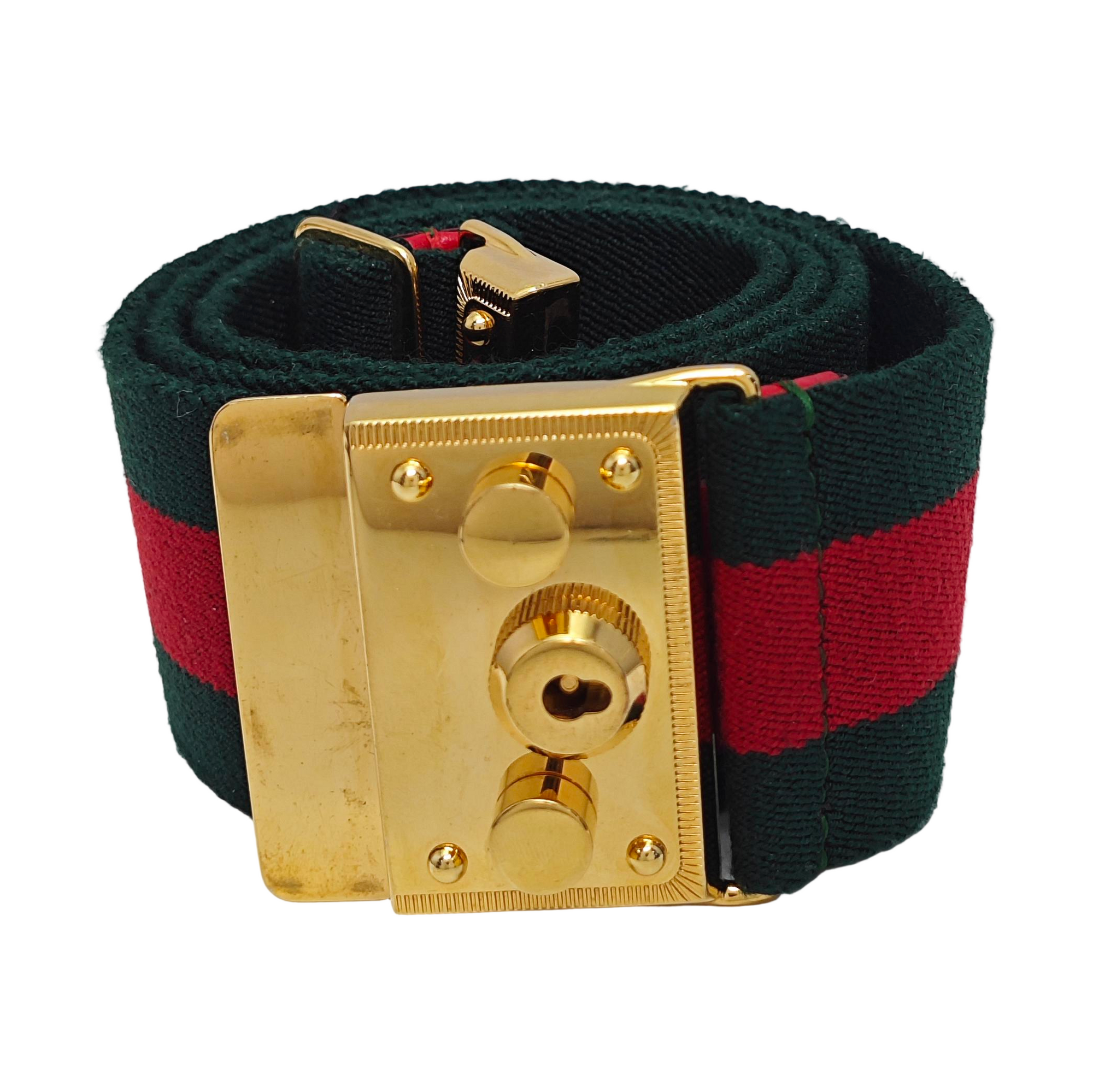 Fabric Belt Red