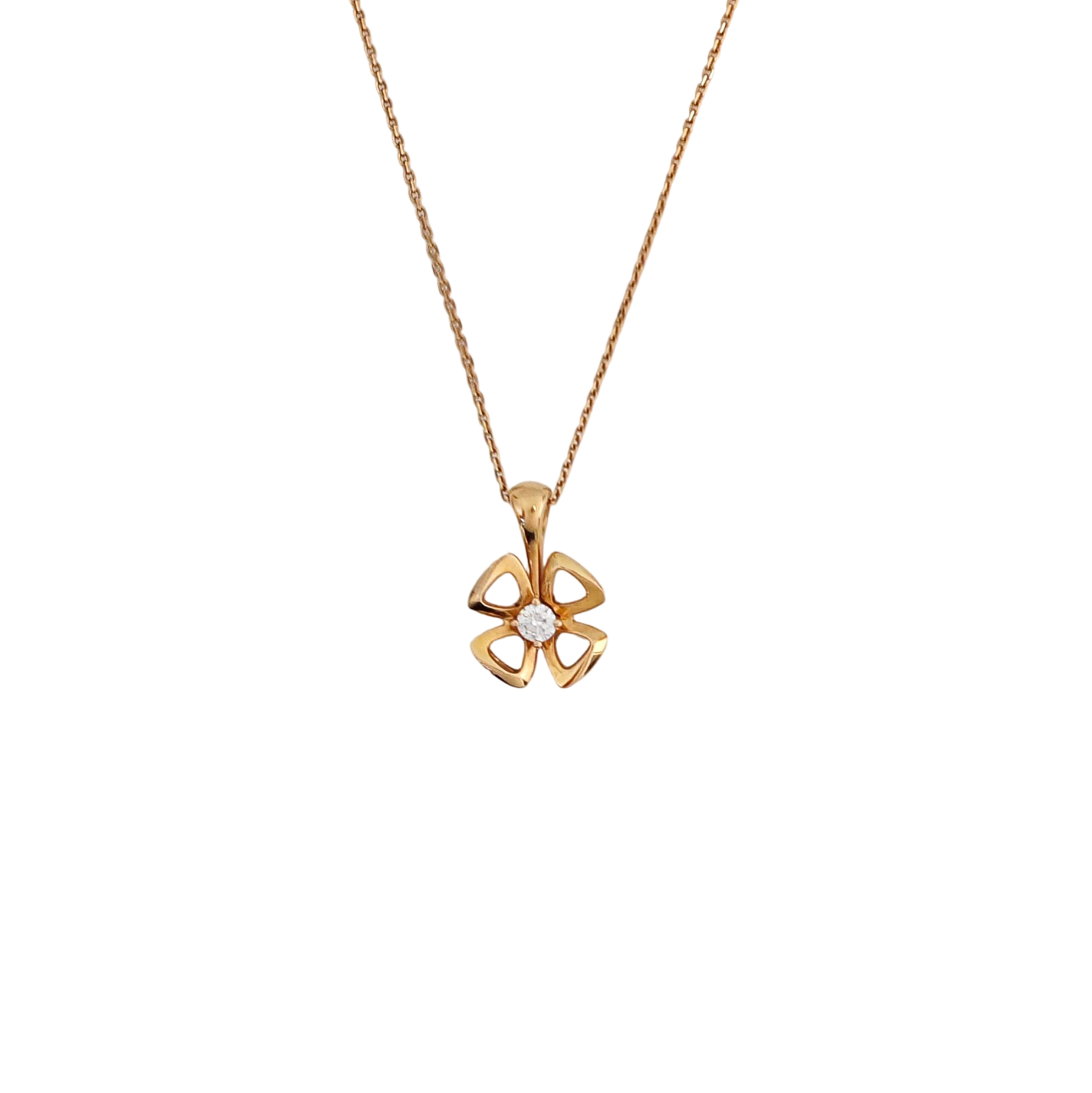 FIOREVER 18k Rose Gold Necklace