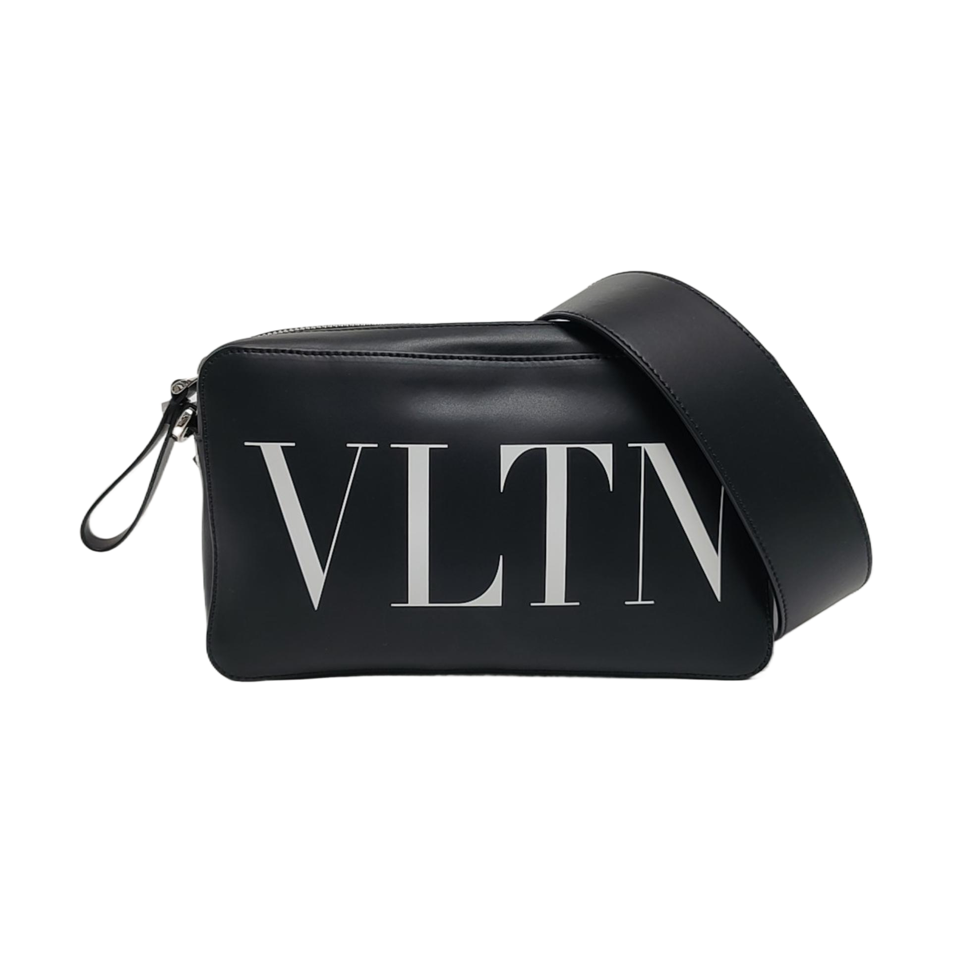 Vltn Calfskin Black