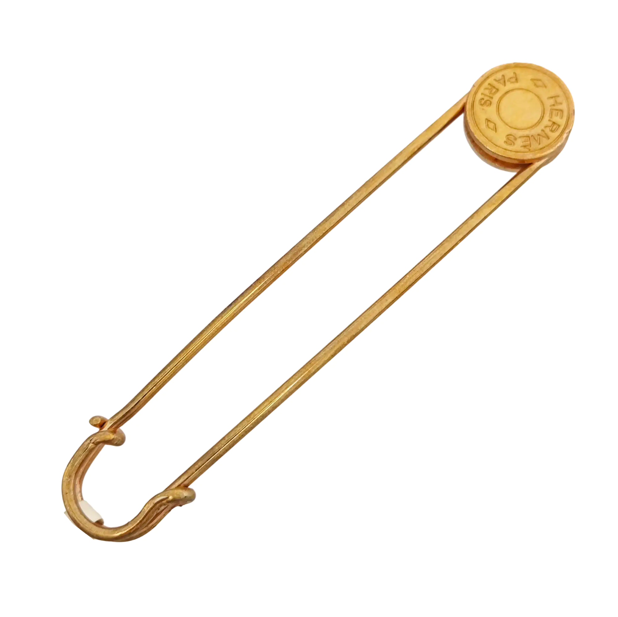 Metal Gold Brooch