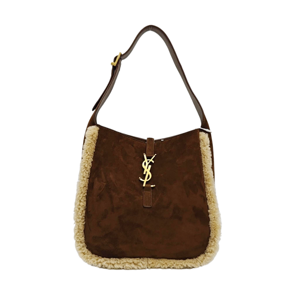 LE 5 À 7 Small Suede Brown