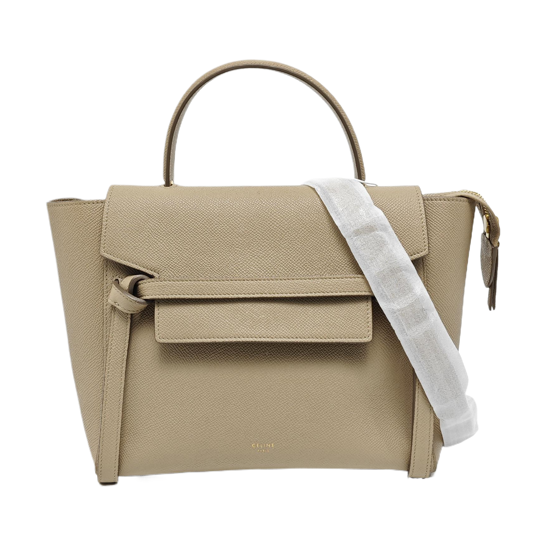 BELT Micro Calfskin Beige
