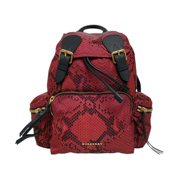 The Rucksack Medium Nylon Red