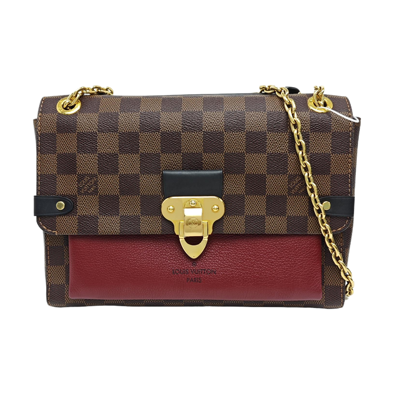 VAVIN PM Damier Ebene Coated Canvas Brown