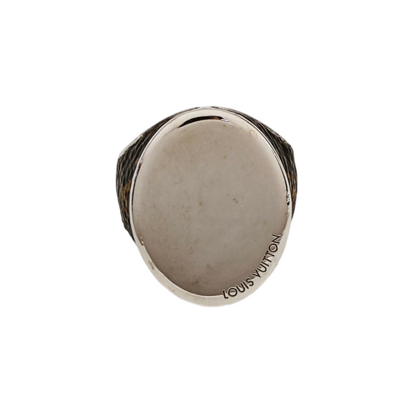 Metal Brown Ring EU 61