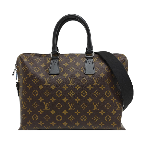 PORTE-DOCUMENTS Monogram Coated Canvas Brown