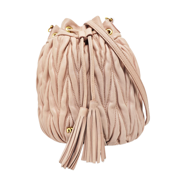Matelassé Quilted Lambskin Pink