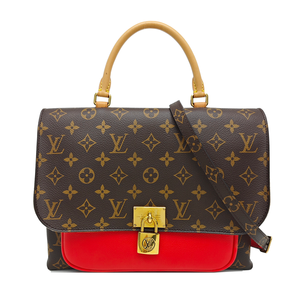 MARIGNAN Monogram Coated Canvas Brown